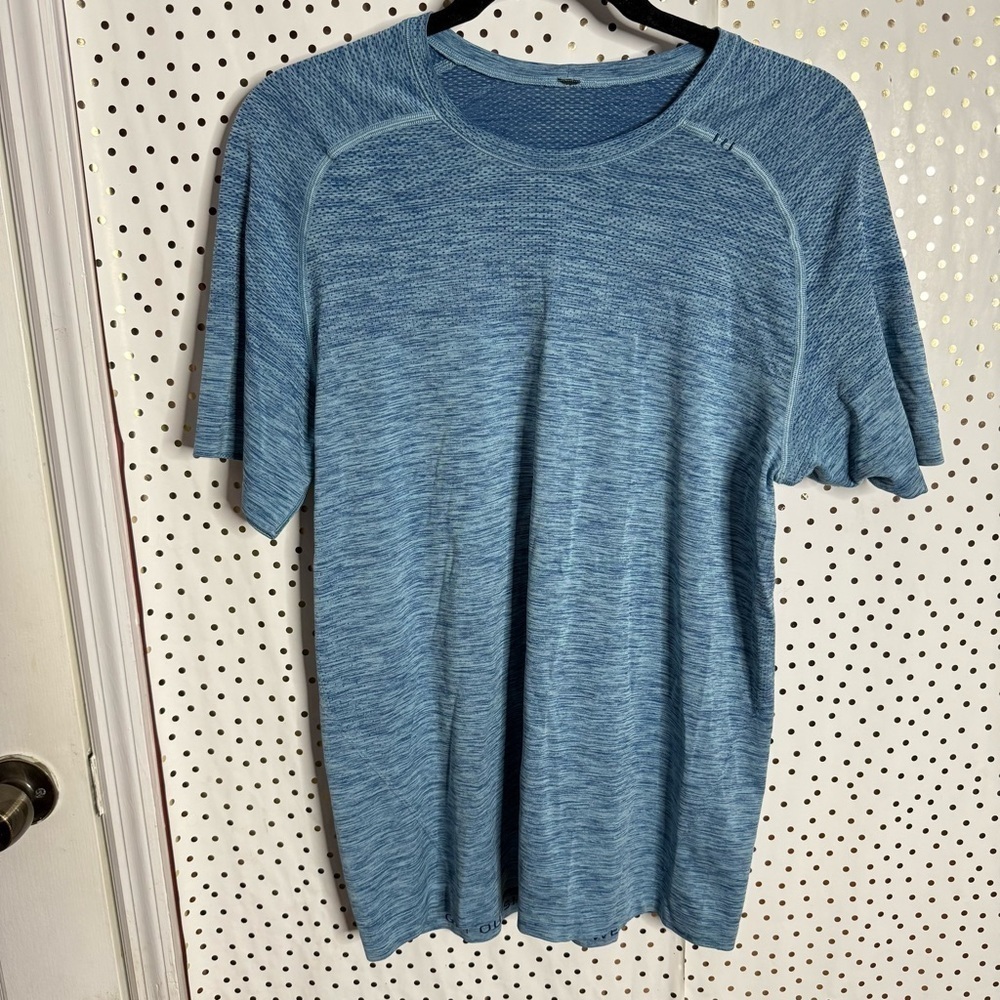 Lululemon Athletica Blue Short Sleeve Tee